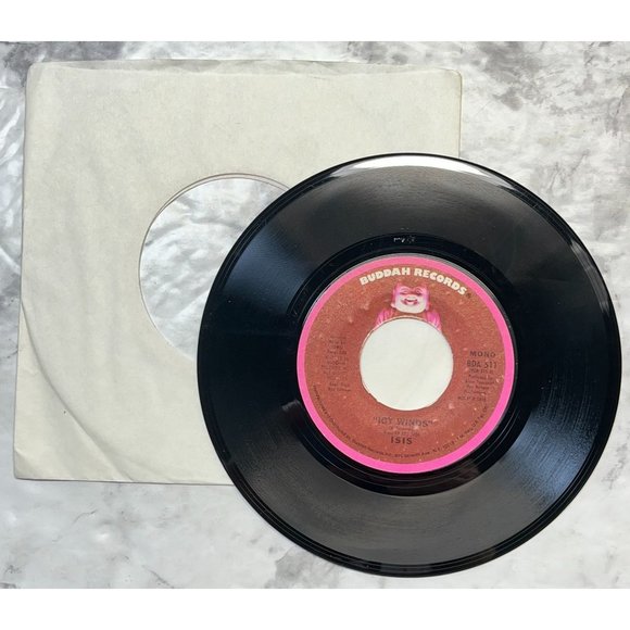 Isis Icy Winds 45 Funk Soul 1975 Buddah Records 511 - Picture 3 of 6